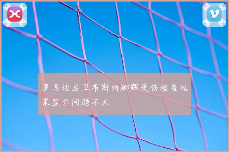 罗马边后卫韦斯利脚踝受伤检查结果显示问题不大