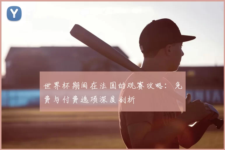 世界杯期间在法国的观赛攻略：免费与付费选项深度剖析